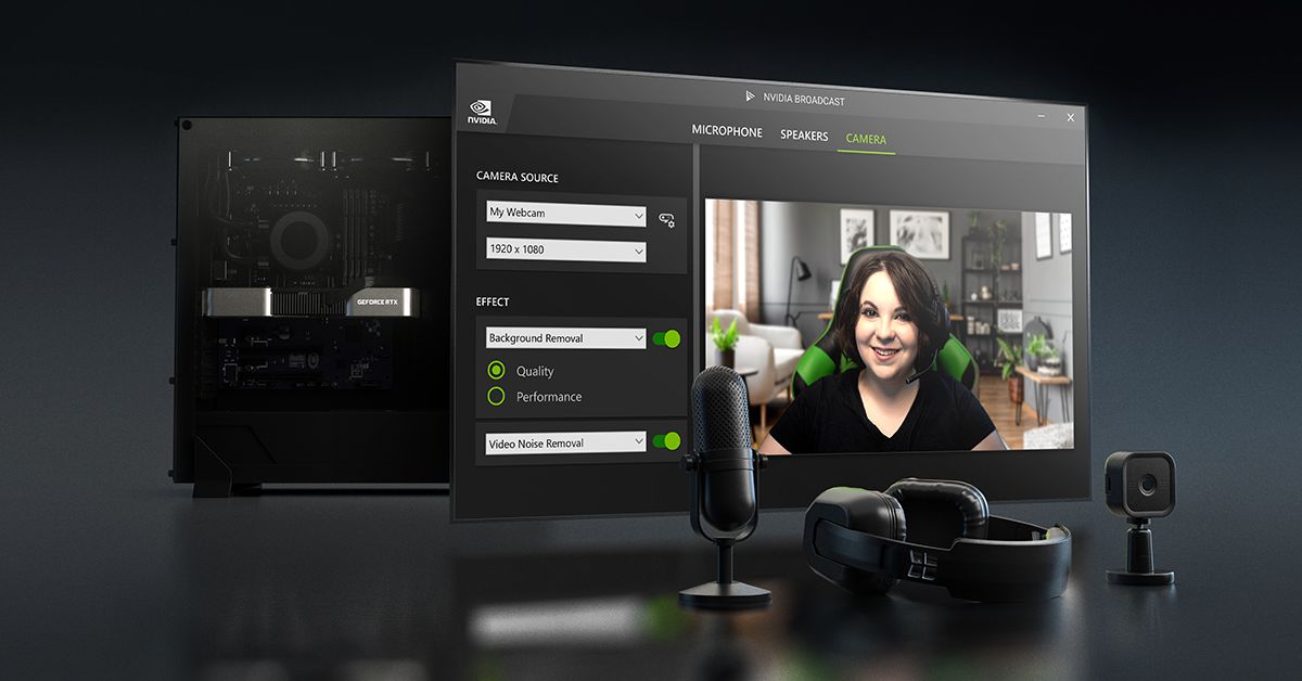 Nvidia Broadcast теперь работает с большим количеством камер и использует меньше VRAM