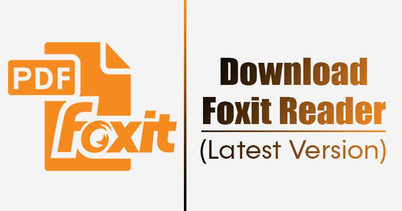 Загрузите последнюю версию Foxit PDF Reader (автономный установщик) для ПК