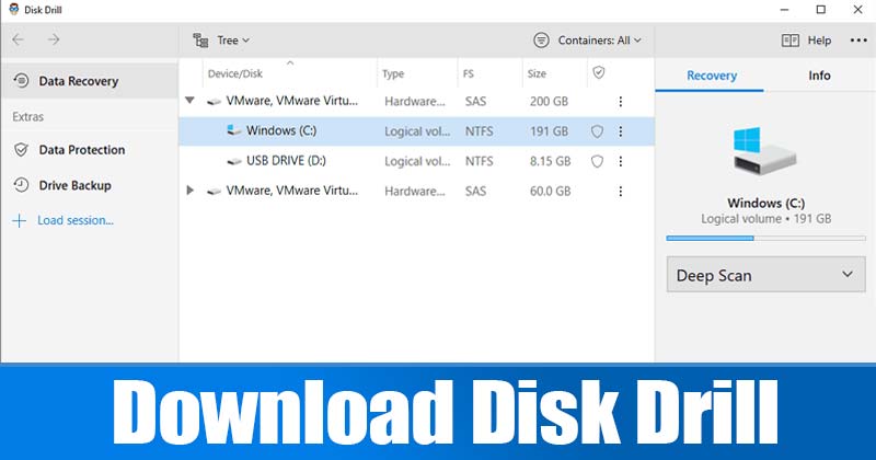 Скачать последнюю версию Disk Drill для ПК (Windows & amp;  Mac)