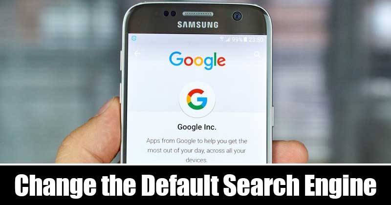 Как изменить поисковую систему по умолчанию на Android