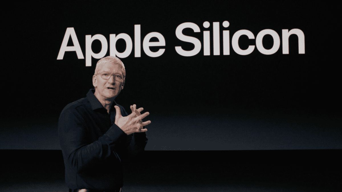 Tim Cook says he’s excited about Apple Silicon