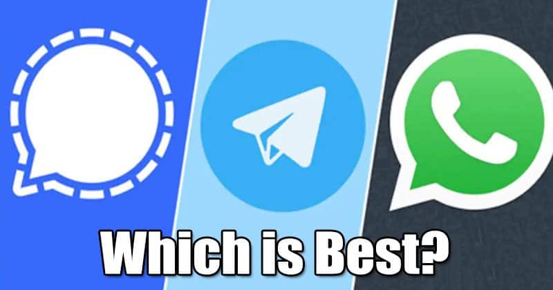 WhatsApp vs Signal vs Telegram: безопасность и безопасность  Функции