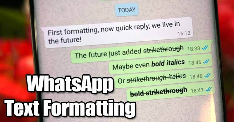 WhatsApp: как отправлять текстовые сообщения курсивом, полужирным или моноширинным шрифтом