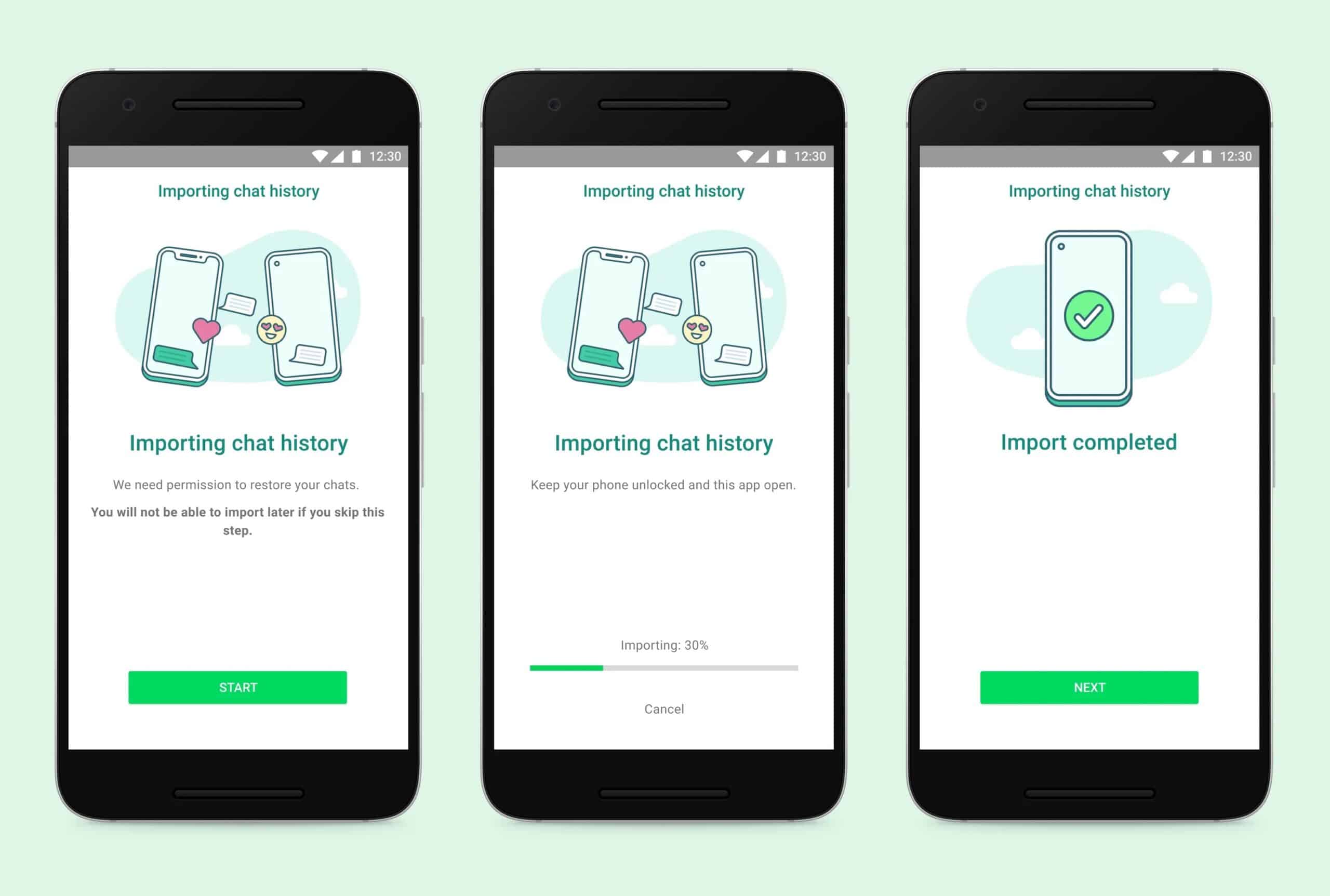 WhatsApp может скоро добавить поддержку передачи чата с Android на iOS