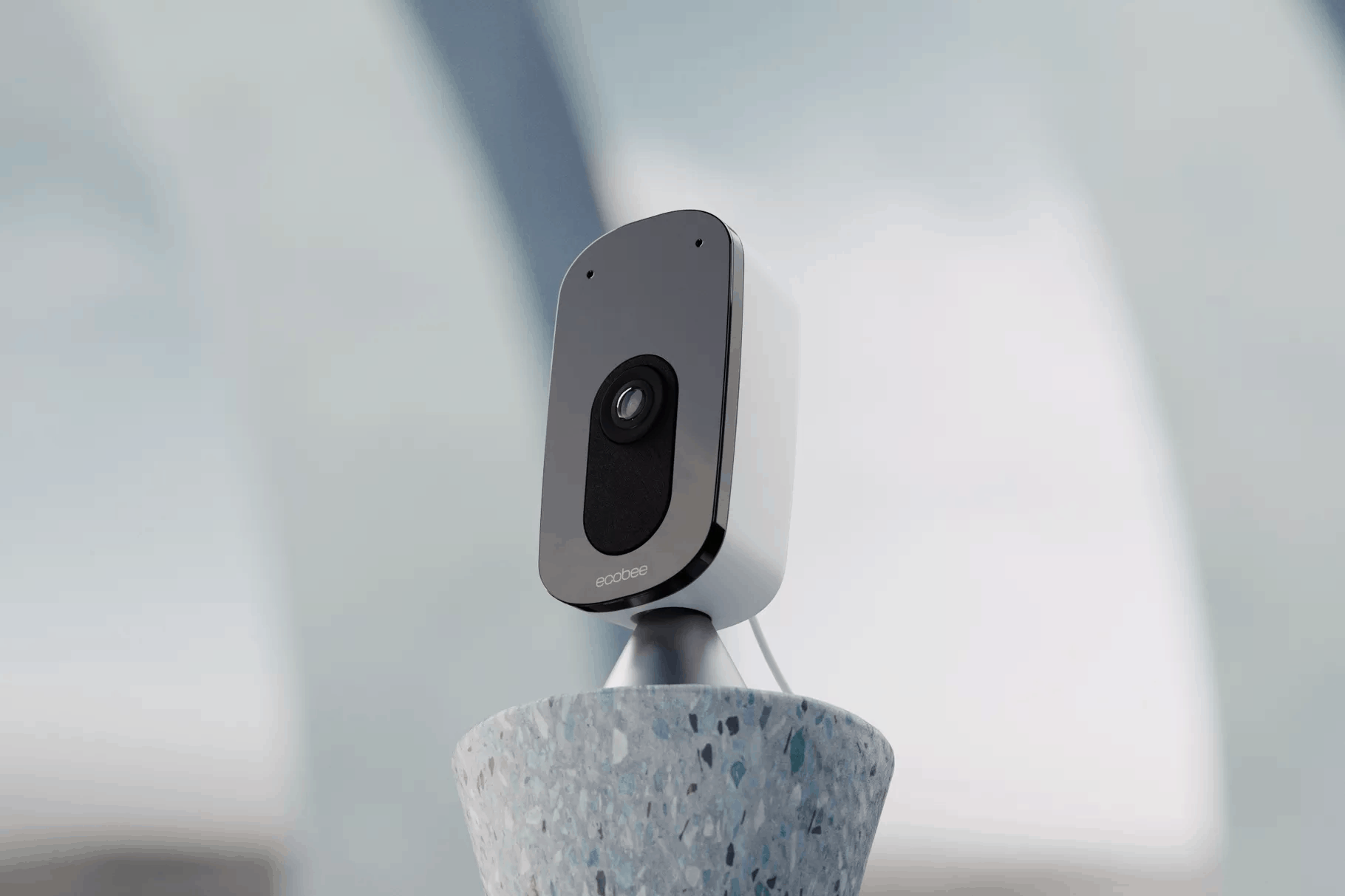 ecobee только что построил свою первую камеру видеонаблюдения, это тоже умный помощник Alexa…