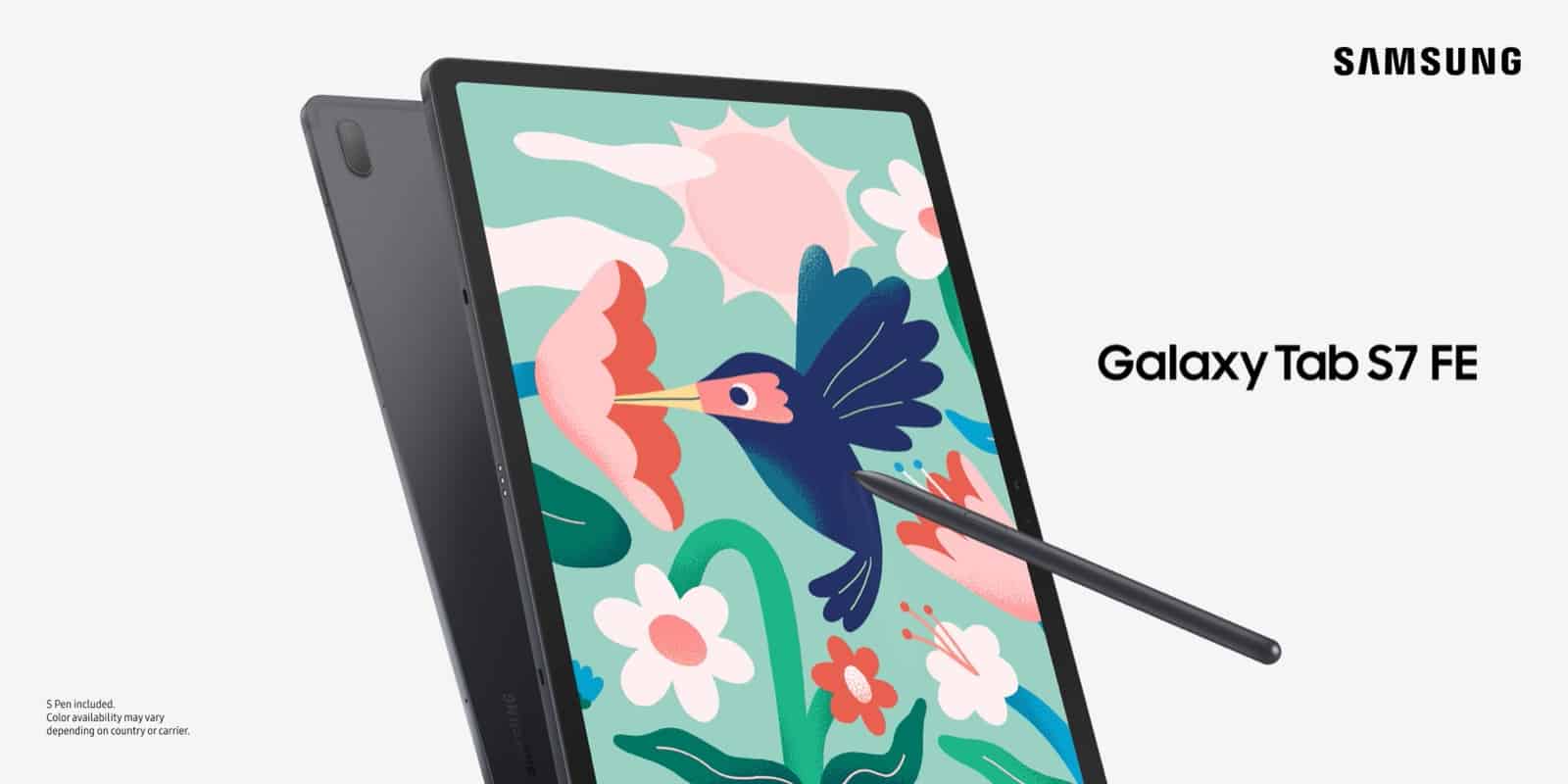 В Galaxy Tab S7 FE будет доступен в США уже завтра!