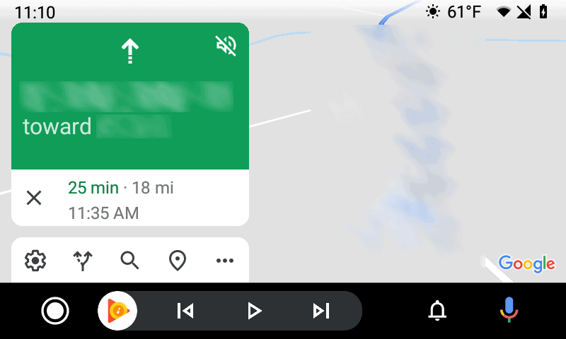 Вы можете заметить некоторые изменения в Google Maps на Android Auto
