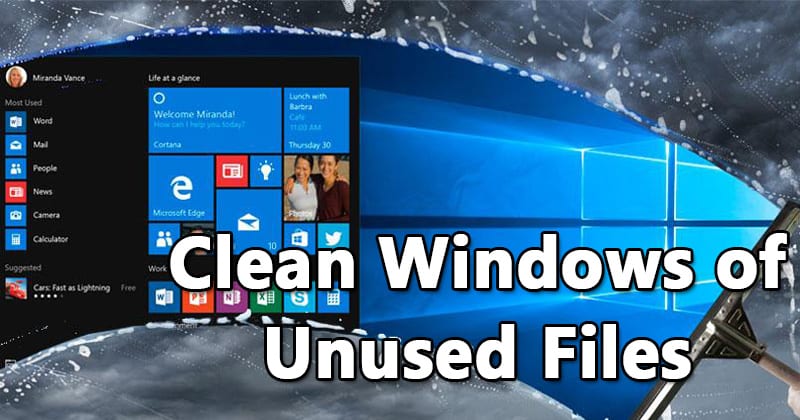 Как автоматически очищать Windows неиспользуемых файлов