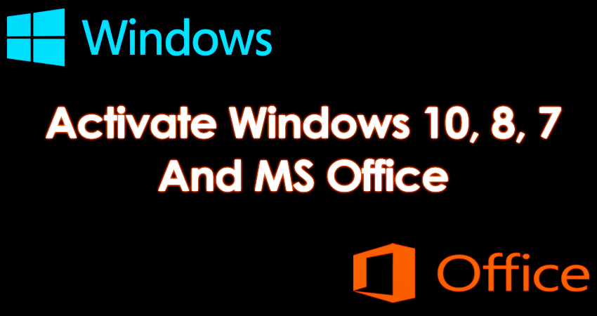Как активировать Windows 10 & amp;  MS Office без ключа продукта