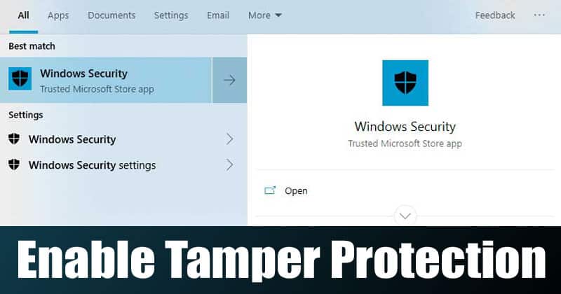 Как включить защиту от изменений в Windows 10
