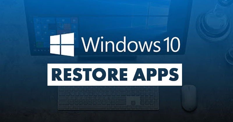 Как восстановить работающие приложения после перезагрузки Windows 10