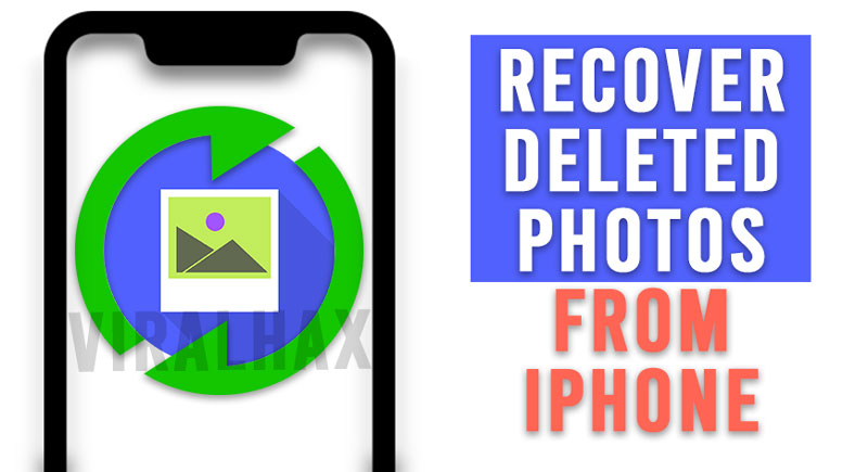Recover Deleted Photos From iPhone