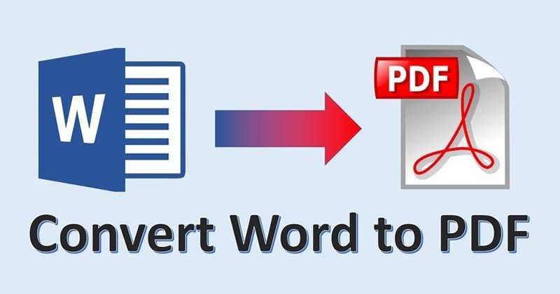 Как конвертировать документ Word в PDF (2 метода)
