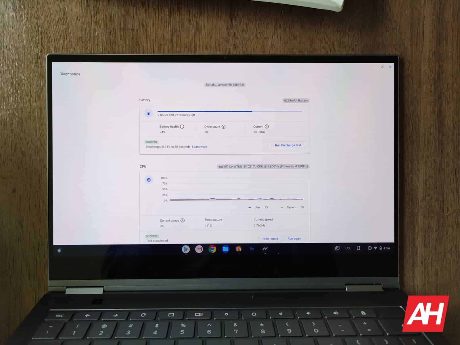 Как проверить состояние вашего Chromebook с помощью встроенной диагностики