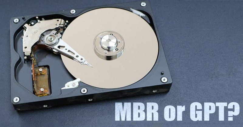Как проверить, является ли дисковый диск GPT или MBR в Windows 10 ...