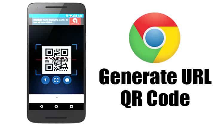Как сгенерировать QR-код для URL-адреса в Google Chrome для Android