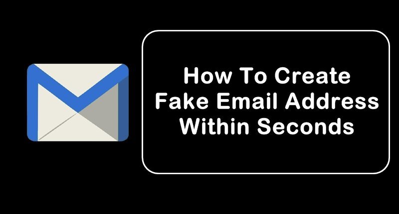 Как создать поддельный адрес электронной почты за секунды