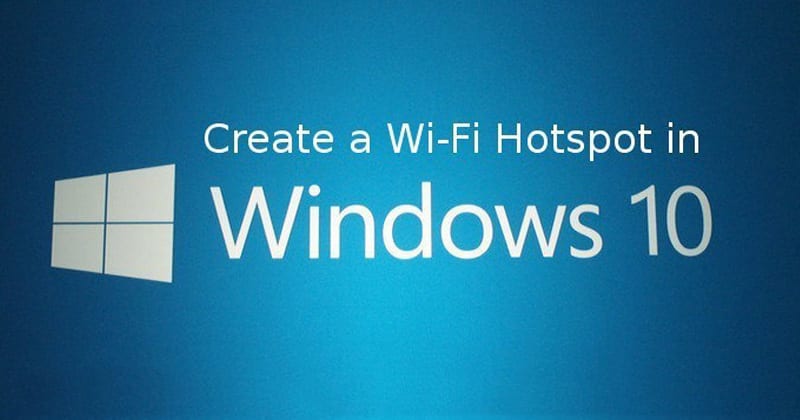 Как создать точку доступа Wi-Fi в Windows 10