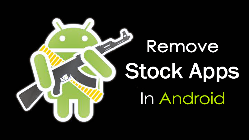 Как удалить стоковые приложения в Android без рутирования