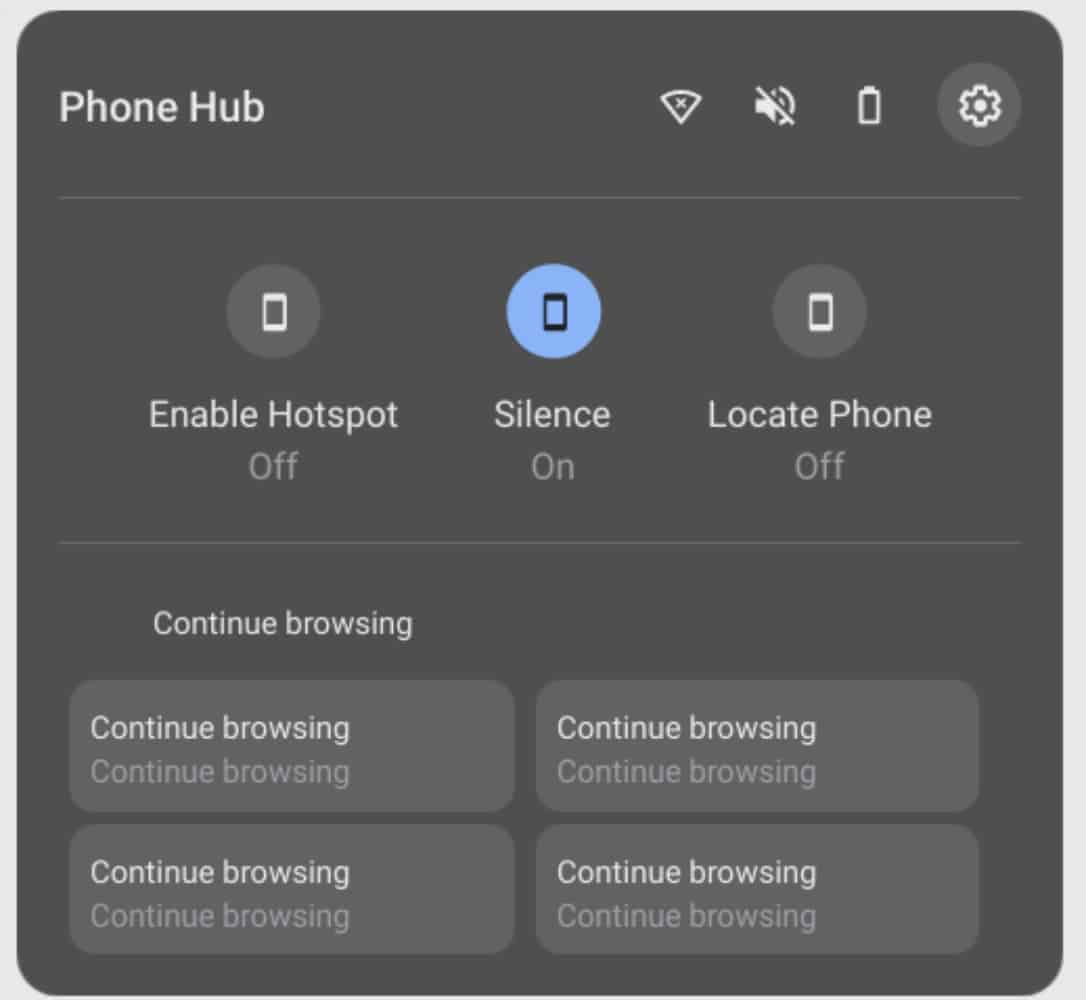 Синхронизация Wi-Fi в Chrome OS теперь развертывается вместе с телефоном Hub