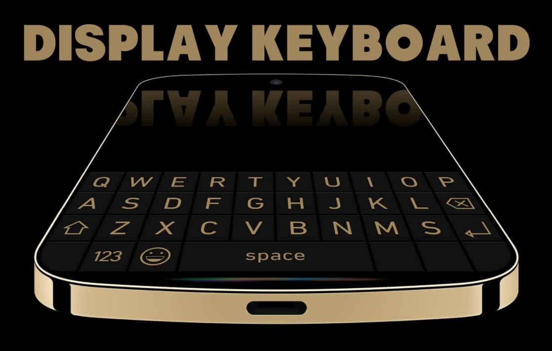 Смартфон BlackBerry Concept имеет интересную дисплейную клавиатуру