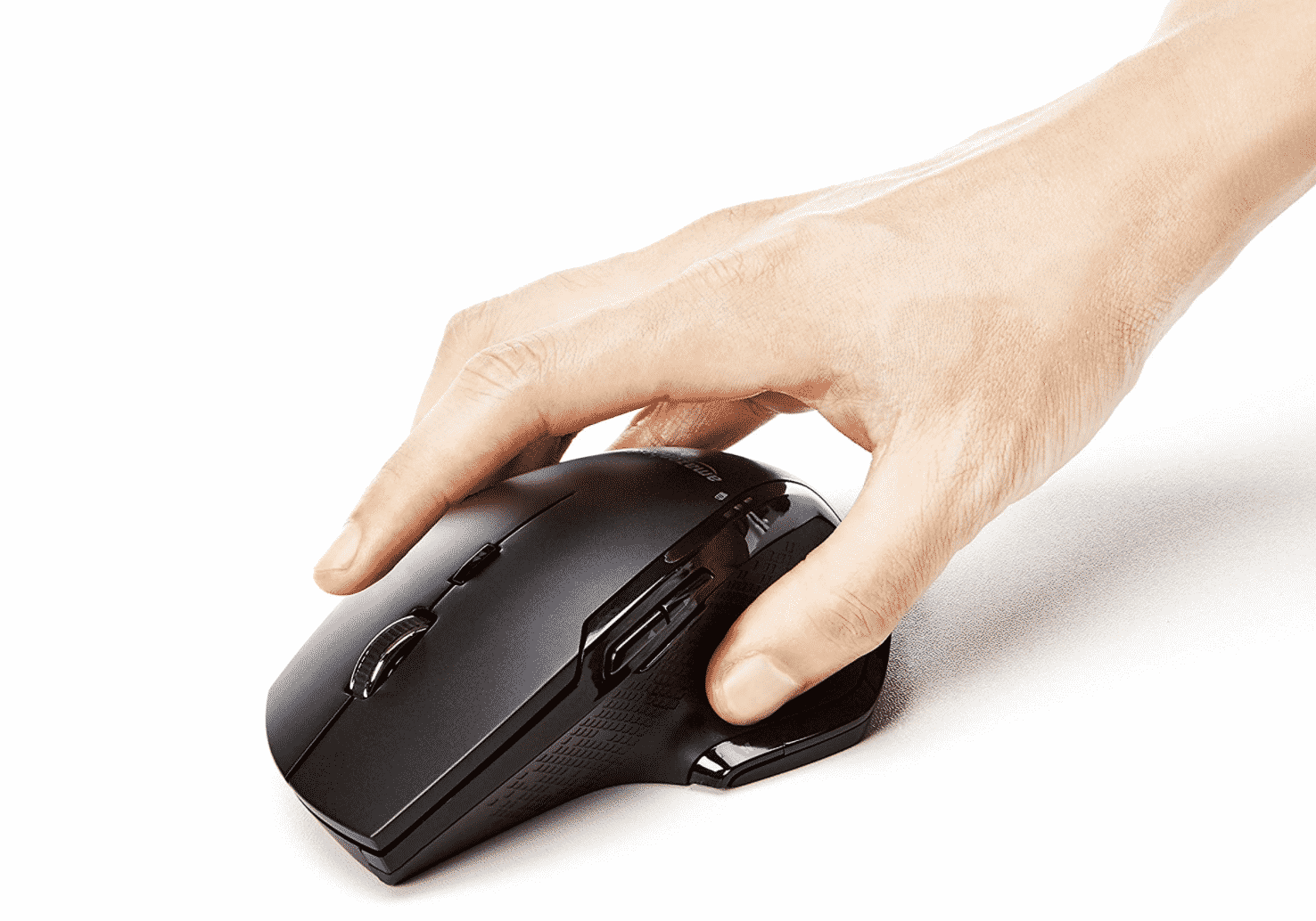 Ergonomic Wireless PC Mouse with Fast Scrolling