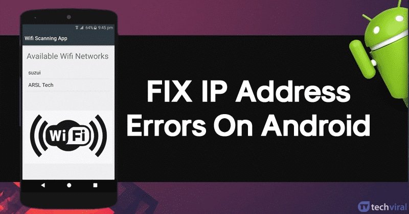 Как исправить ошибку "Не удалось получить IP-адрес" на Android