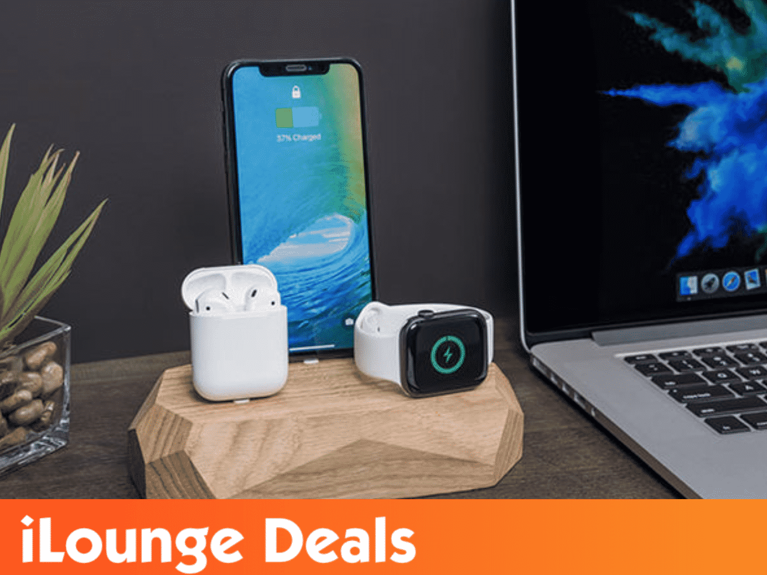 Triple Dock 3-in-1 Apple Device Charging Station