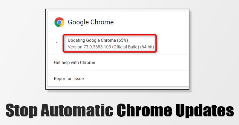 Как отключить автоматические обновления Chrome в Windows 10
