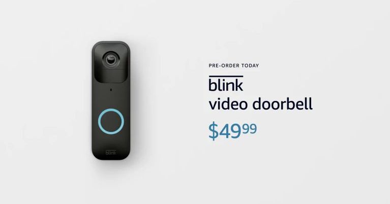 Первый дверной звонок Blink наконец-то выпущен четыре года спустя