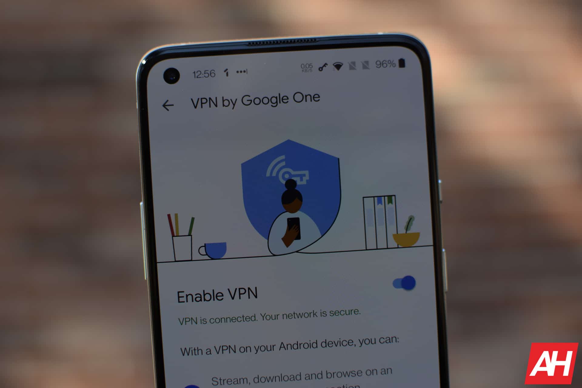 Google One теперь позволяет временно откладывать VPN одним касанием