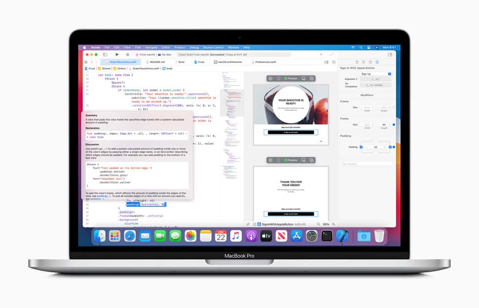 Xcode 12 brings fresh new design and new document tabs