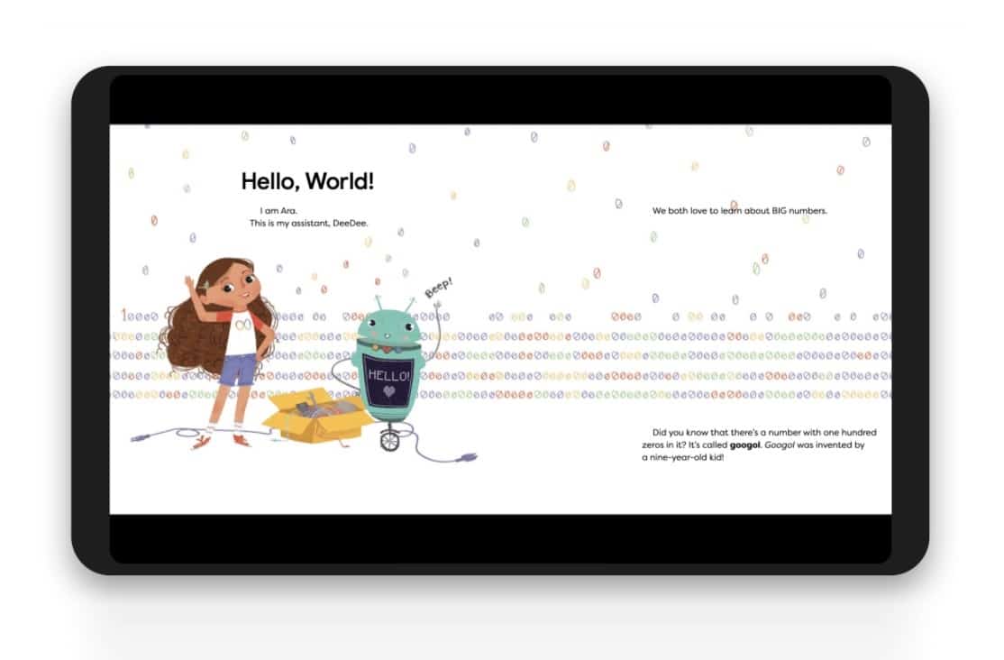 В Google Play Books добавлен словарь для детей, функция чтения и прослушивания