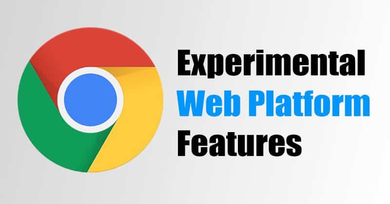 Как включить экспериментальные функции веб-платформы в браузере Chrome