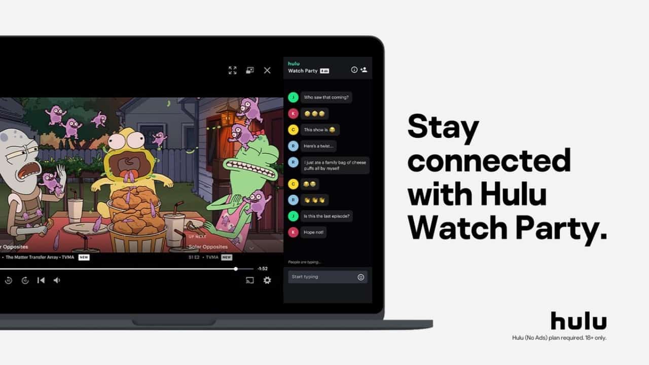 Как смотреть фильмы и телешоу с другими, используя часы Hulu…