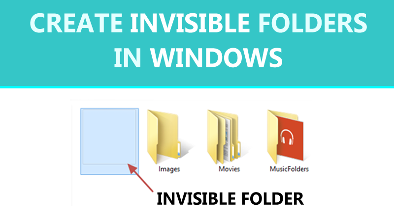 Как создать невидимые папки в Windows в 2020 году (3 метода)