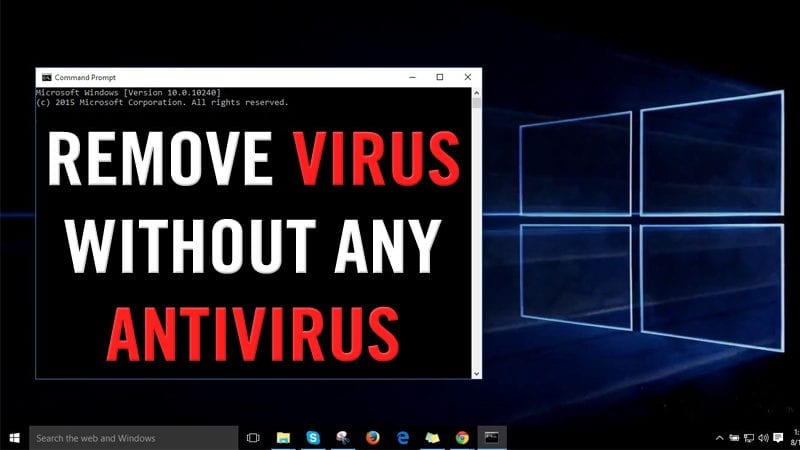 Как удалить вирус с компьютера без антивируса