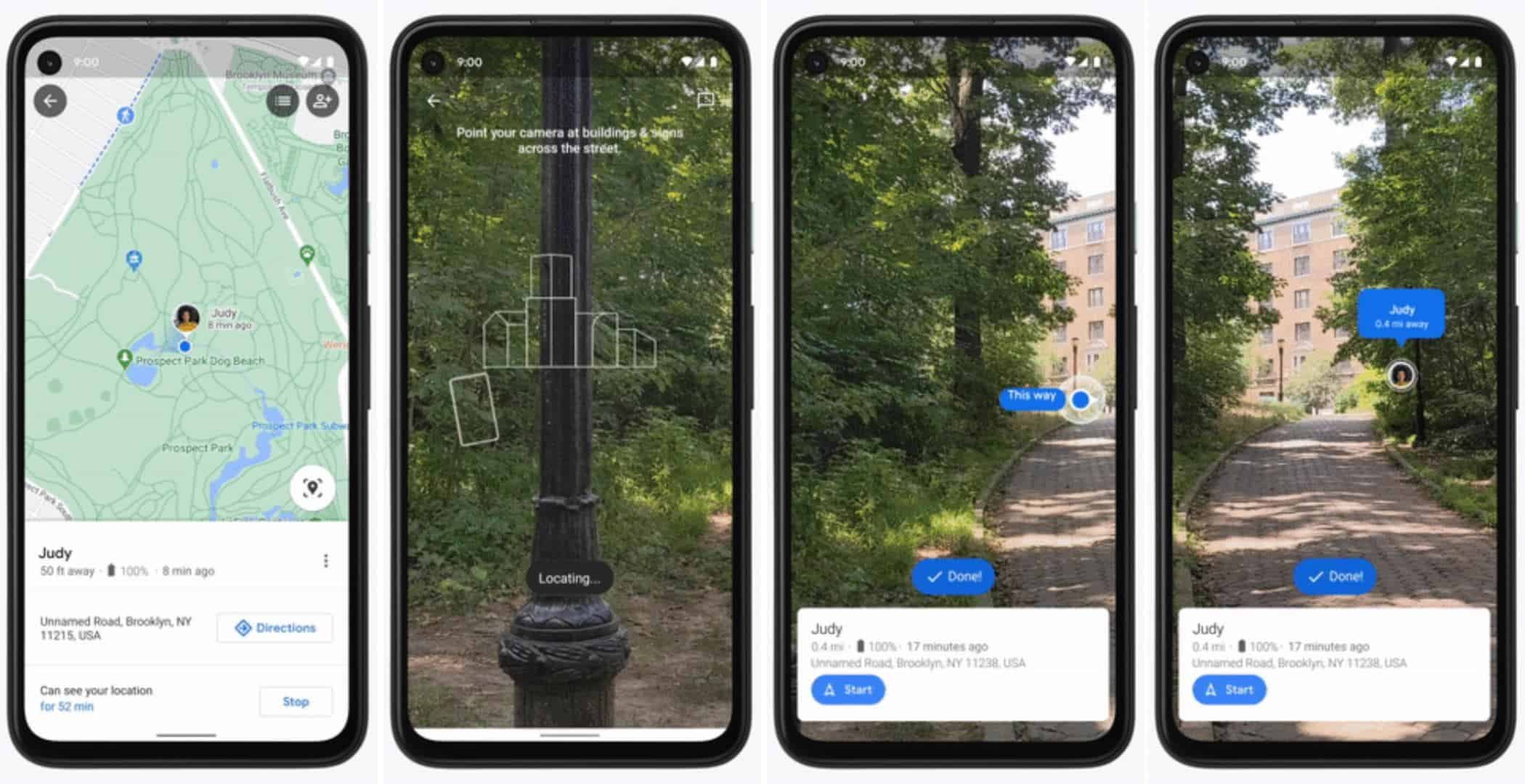 Найдите своих друзей в Google Maps AR Live View с Pixel Update