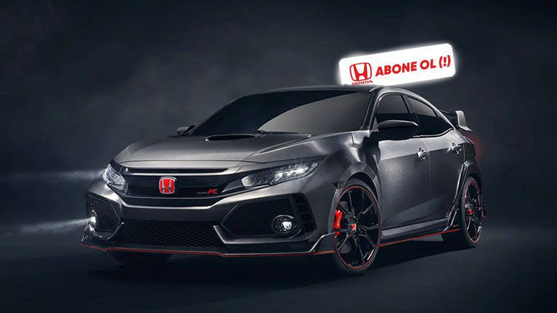 Honda объявляет о системе подписки