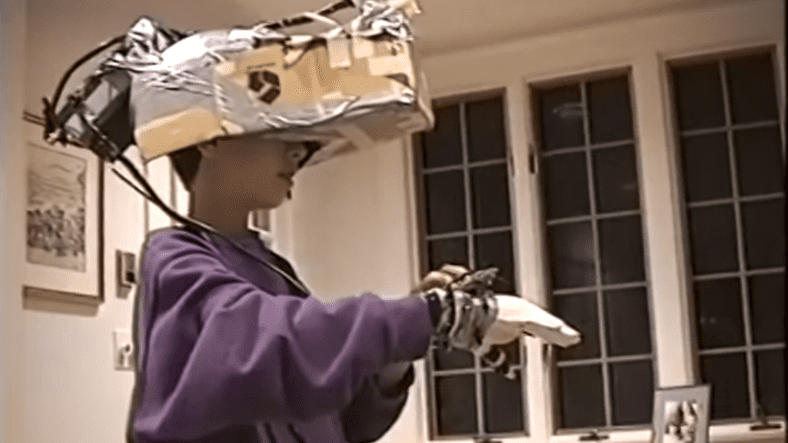 Сумасшедший подросток, который сделал VR-очки дома 24 года назад!