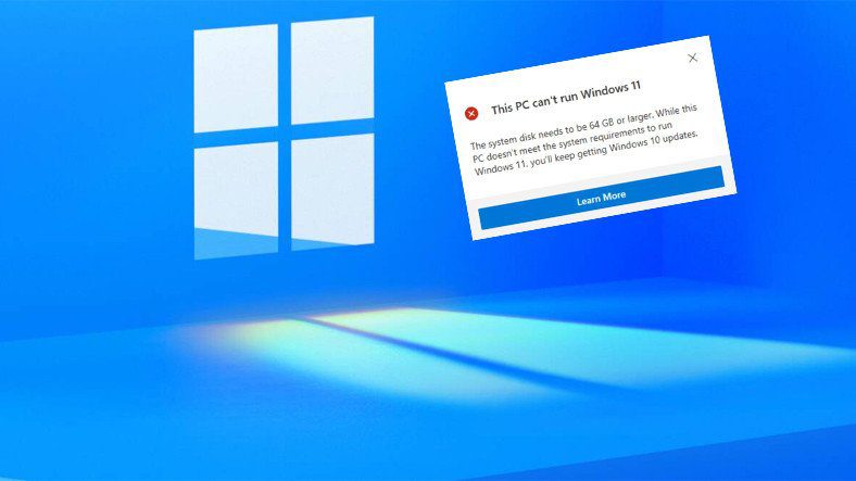 Windows 11, это будет более информативно во время установки