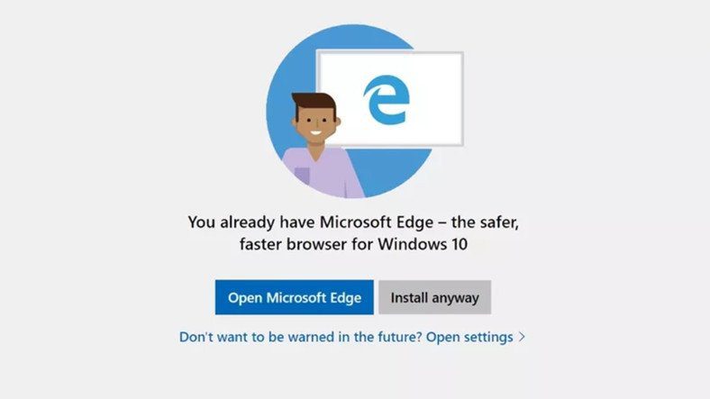 Microsoft предупреждает тех, кто хочет скачать Chrome