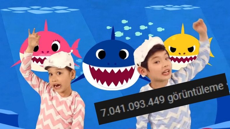 Детеныш акулы, самые просматриваемые YouTube Видео было