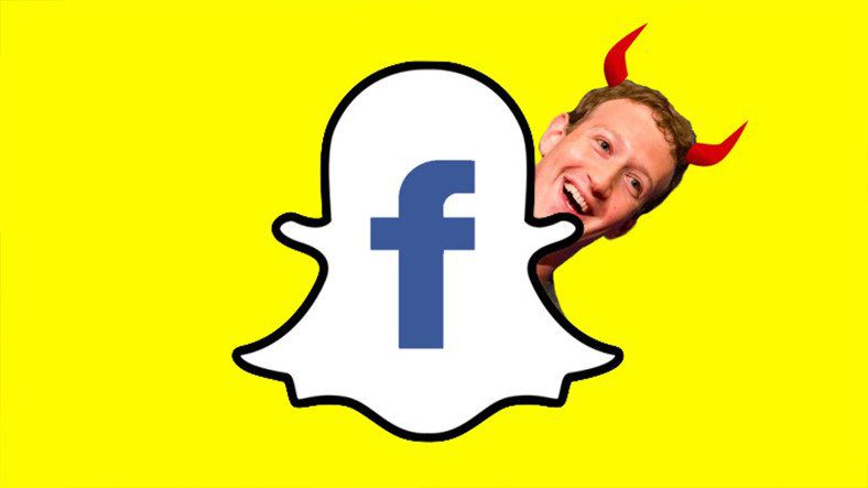 Facebookпродолжает получать функции от Snapchat!