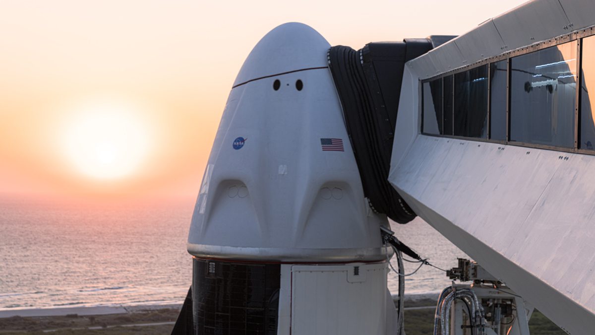 Falcon 9 с астронавтами НАСА взлетит 23 апреля в 5:49 по восточному времени.