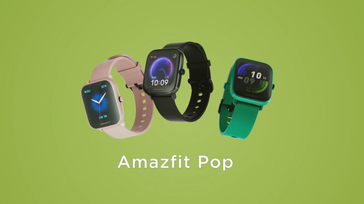Huami Amazfit Pop: новые, более легкие и красочные умные часы