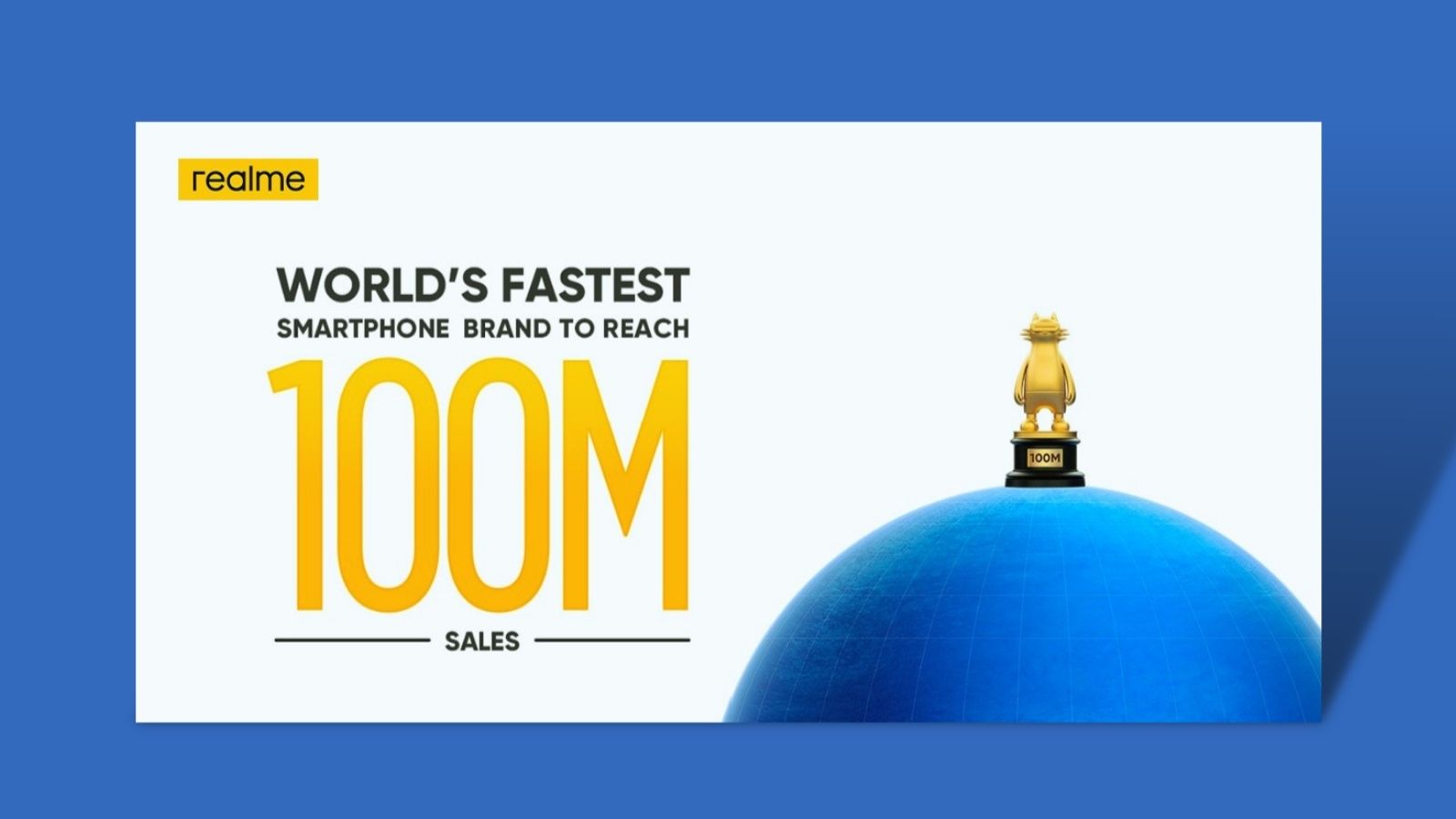 Realme — самый быстрый мировой бренд, выпустивший 100 млн смартфонов