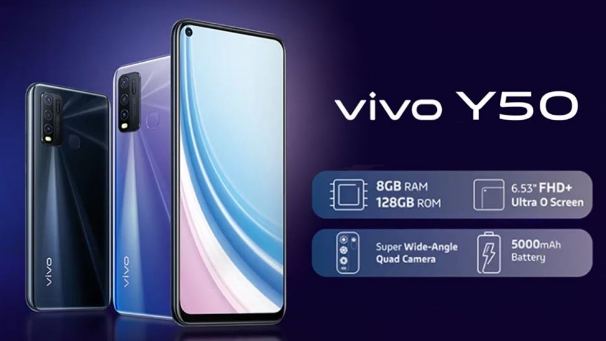 Vivo Y50 запускается в Камбодже;  Нет информации о его доступности по всему миру.