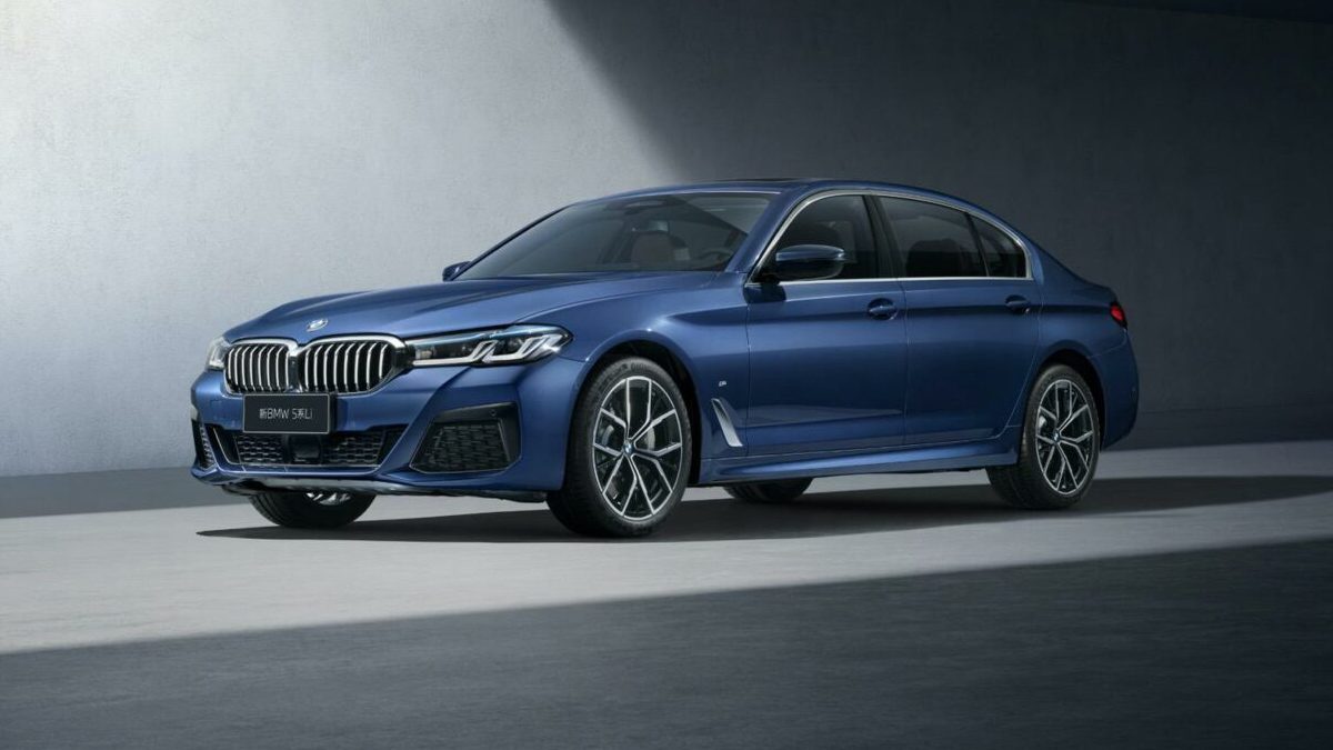 В Китае будет представлен обновленный BMW 5 серии 2021 года с эксклюзивными функциями