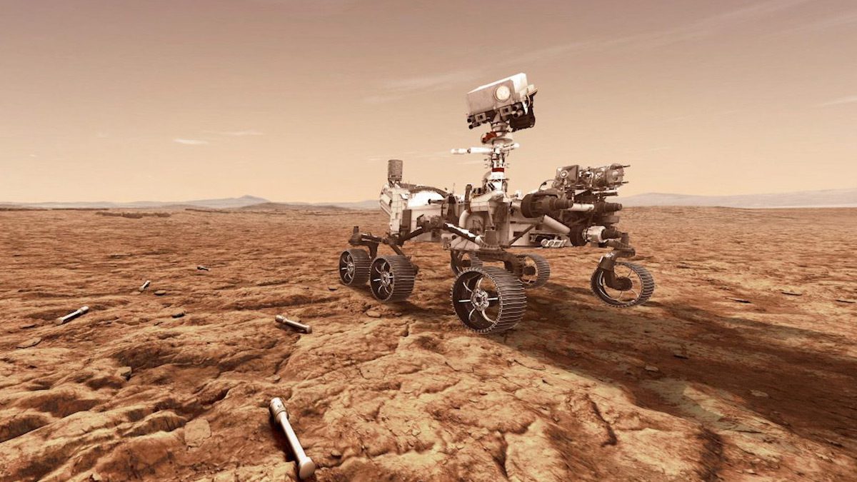 НАСА демонстрирует настойчивость посадки марсохода на Марс с помощью видео